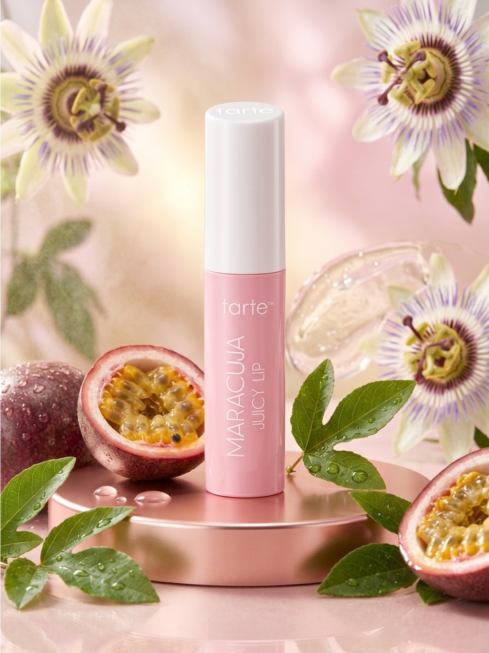 Tarte Maracuja Juicy Lip Raspberry Travel Size Lip Balm Gloss New